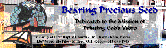 Bearing Precious Seed